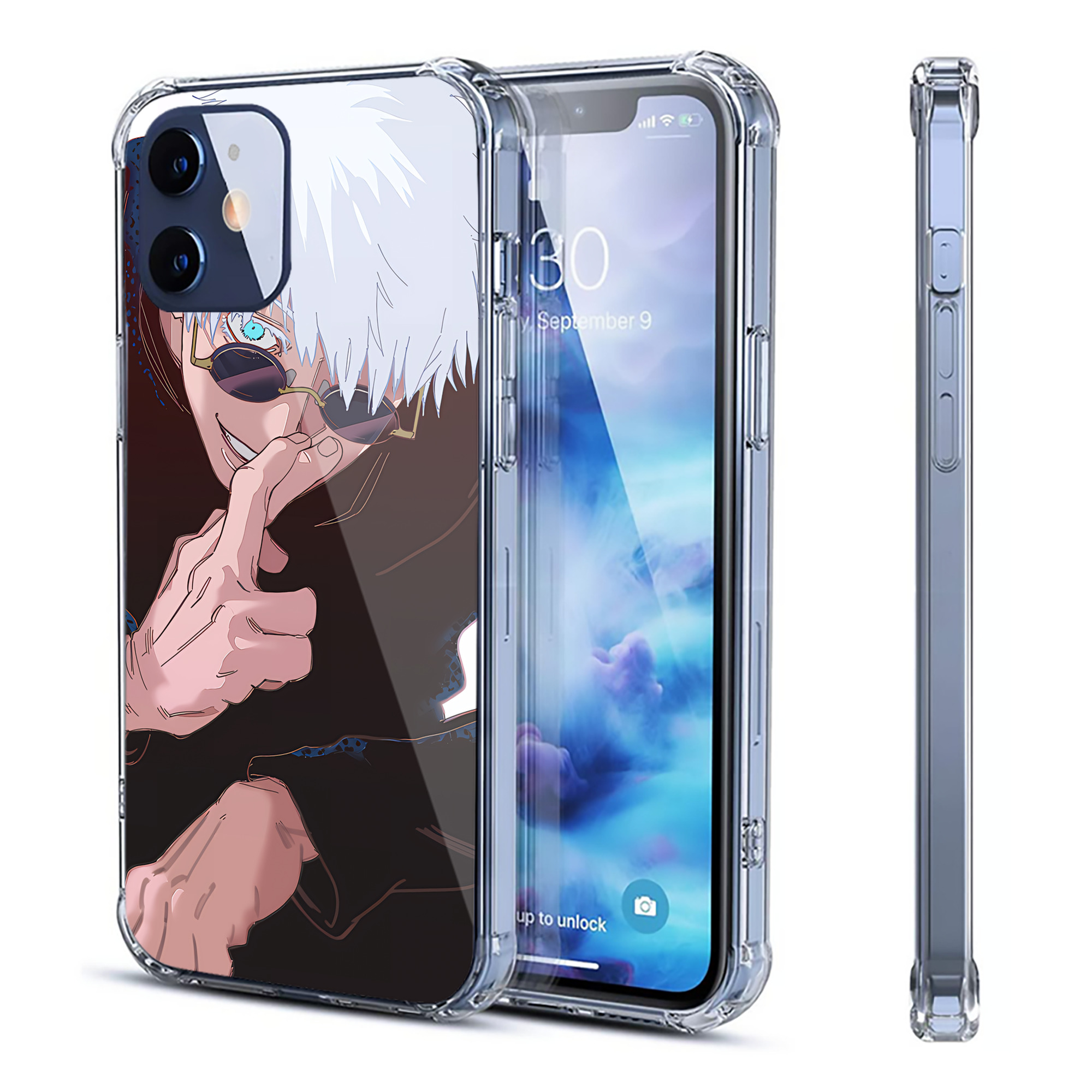 （画像用） SPY×FAMILY间谍家家酒 【iPhone 12シリーズ対応】透明スマホケース（クリアソフトケース）
